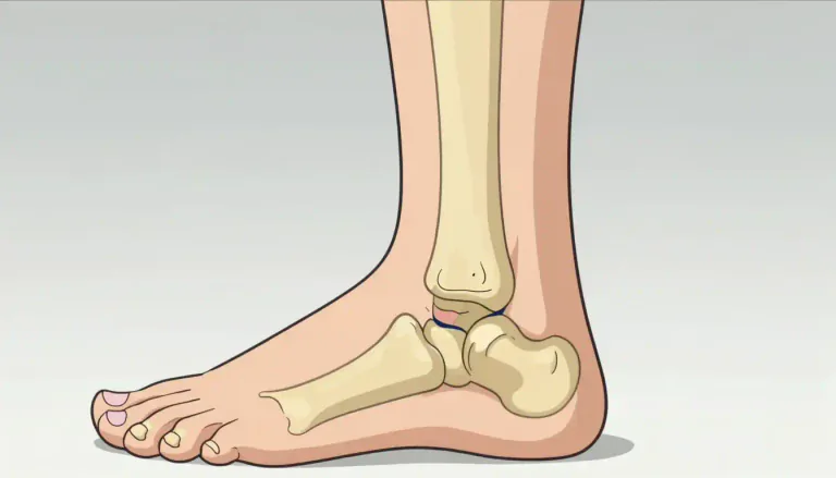 Visual representation of "malleolus" - A small projection located on each side of the ankle, formed by the lower ends of the fibula and tibia bones.