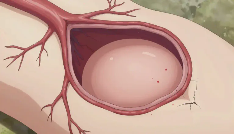 Visual representation of "avascular" - Having no blood supply; lacking blood vessels.
