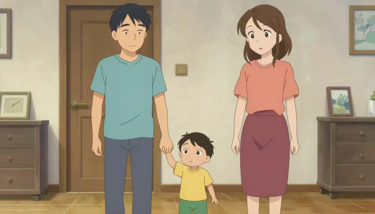 Visual representation of "stepchild" - The child of your husband or wife from a previous relationship.
