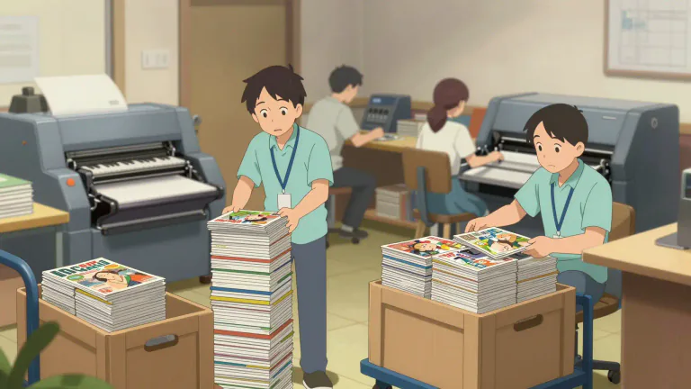 Visual representation of "publisher" - An individual or a company that prepares and issues books, magazines, music or other material.