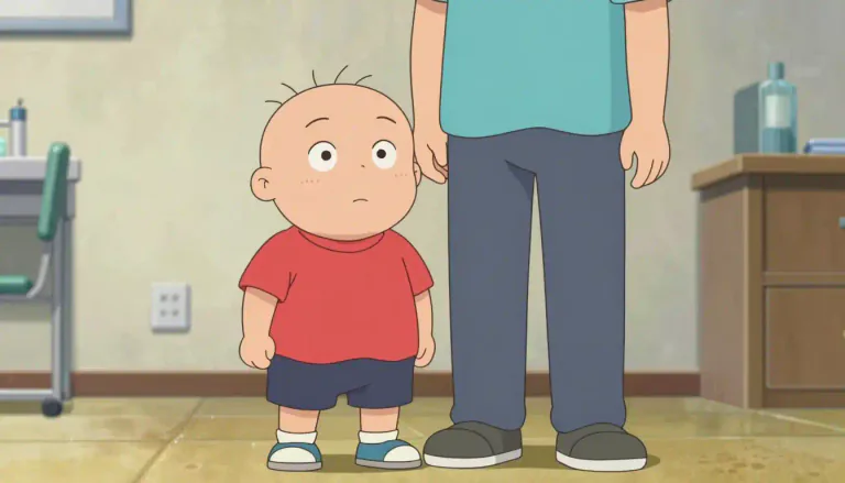 Visual representation of "achondroplasia" - A genetic disorder that results in dwarfism due to abnormal cartilage formation in the bones.