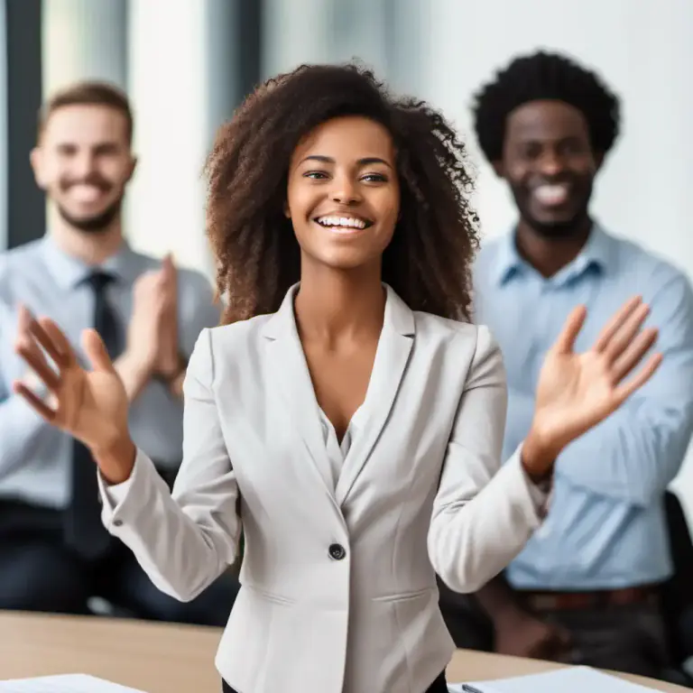 Visual representation of "good job!" - A task or assignment performed well