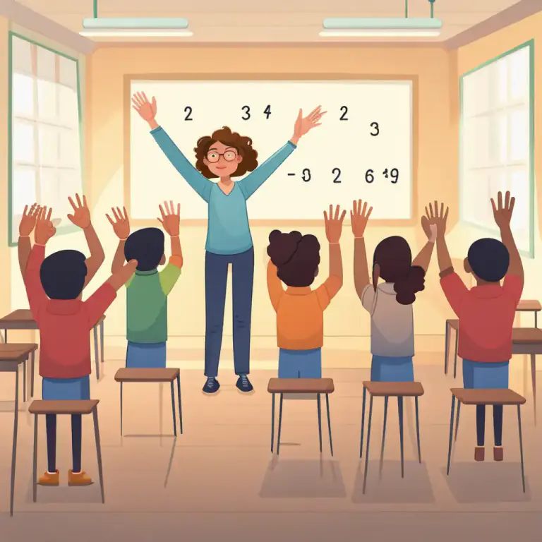 Visual representation of "a show of hands" - An act to demonstrate the number of people who agree or support something