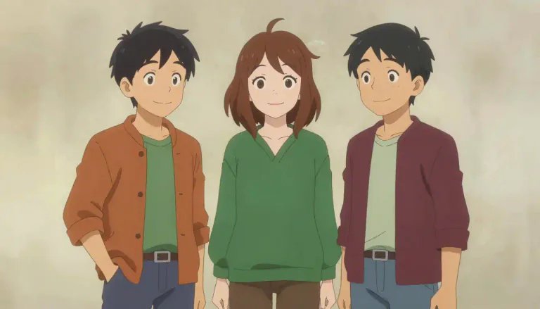 Visual representation of "trio" - A group of three people or things
