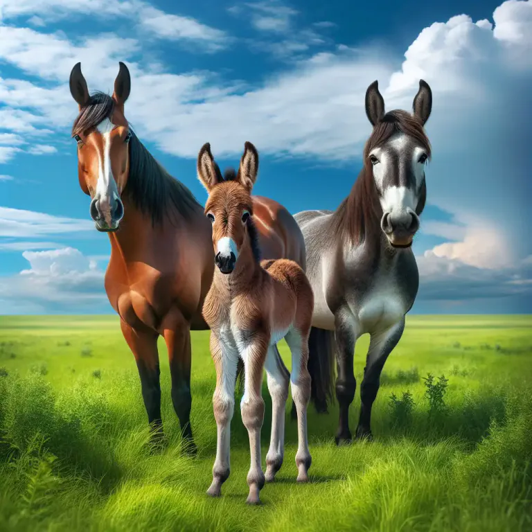 Visual representation of "hybridization" - In biology, the process of mating two individuals from different species or varieties to produce a hybrid.