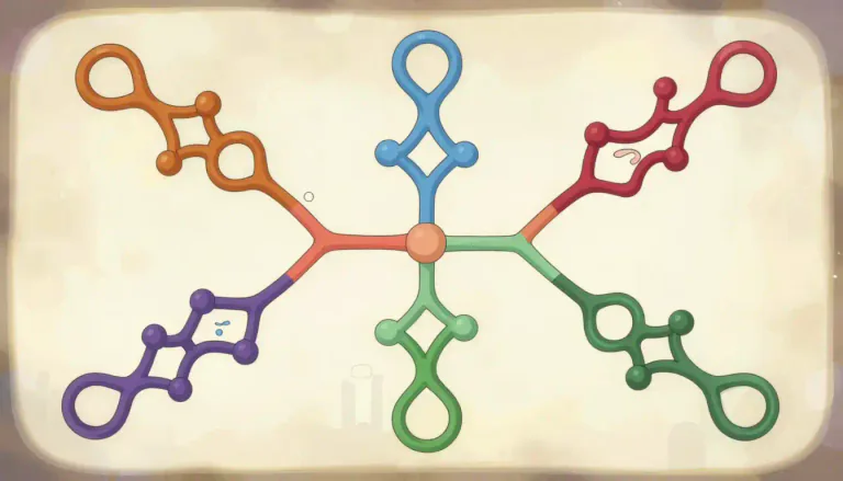 Visual representation of "isoform" - A variant form of a protein that arises from the same gene but differs in structure or function due to alternative splicing.