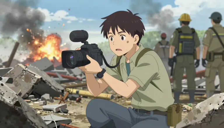 Visual representation of "reportage" - The work of reporting news or the way in which news is reported