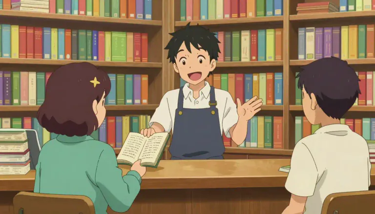Visual representation of "bookseller" - A bookseller is a person or shop that sells books.