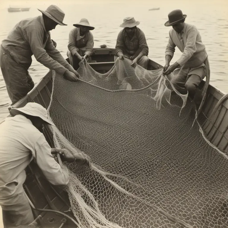 Visual representation of "fishnet" - A kind of fishing net used to catch fish