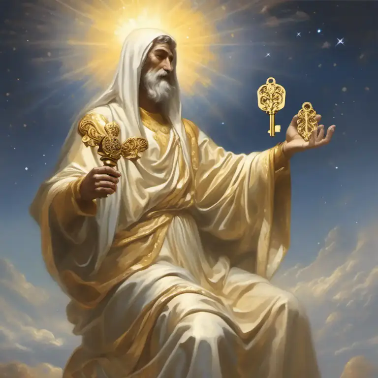 Visual representation of "unto" - Used to express that something is sent or given to someone.