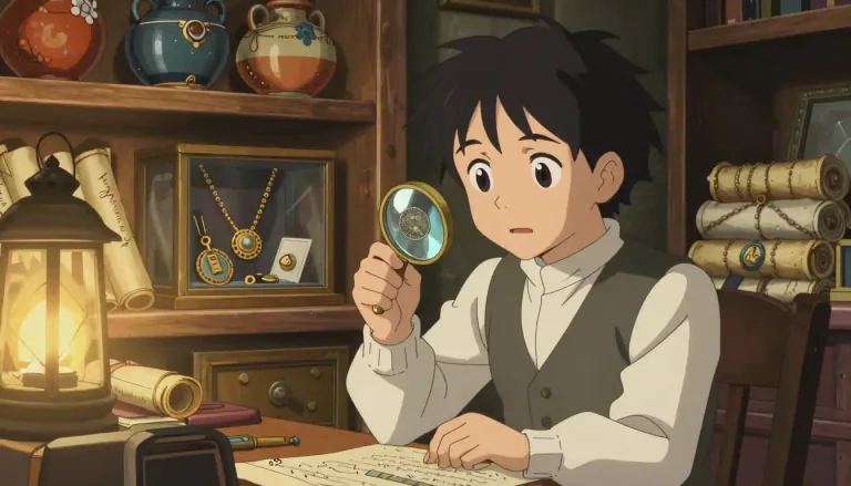 Visual representation of "antiquary" - A person who studies or collects antiques.