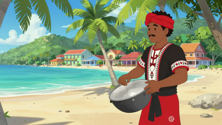 Visual representation of "trinidadian" - Relating to Trinidad, an island nation in the Caribbean.