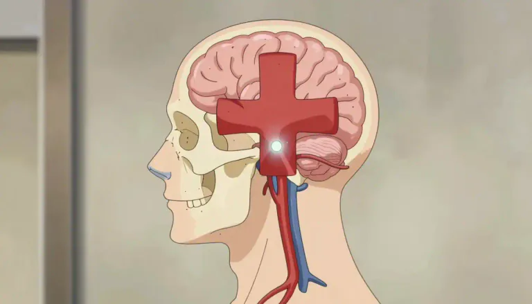 Visual representation of "basilar" - Relating to the base of a structure, especially in anatomy.