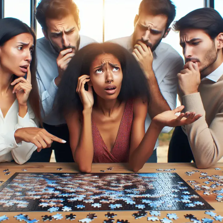 Visual representation of "be scared/bored witless" - To be extremely frightened or bored