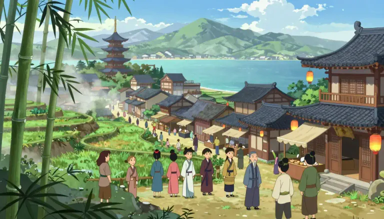 Visual representation of "asiatic" - Relating to Asia, especially eastern Asia.
