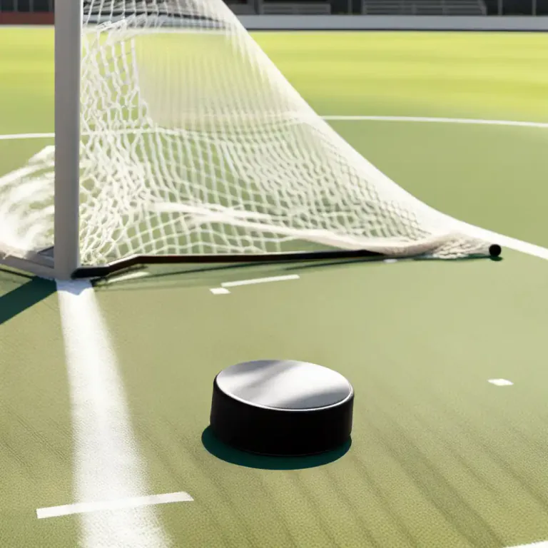 Visual representation of "screen" - Network of upright wires used in sports.