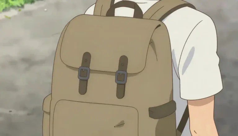 Visual representation of "rucksack" - A bag carried on the back, typically with two straps over the shoulder.