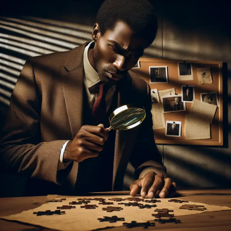 Visual representation of "unpick" - To carefully examine or analyze something in order to understand it