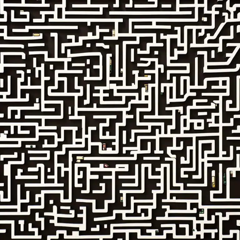 Visual representation of "complexity" - The condition of being hard to understand or solve