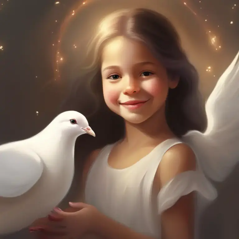 Visual representation of "innocent" - Not causing harm or damage
