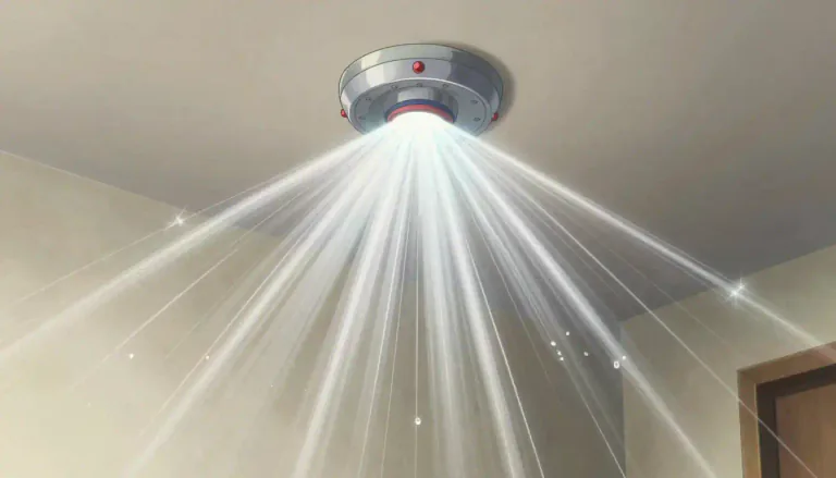 Visual representation of "sprinkler" - A device that sprays water, often used for irrigation or to put out fires.