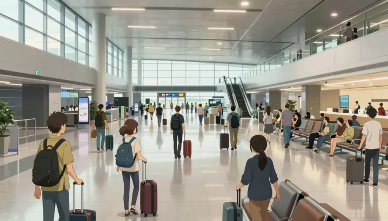 Visual representation of "concourse" - A large open area where people can gather or move around, such as in an airport or train station.