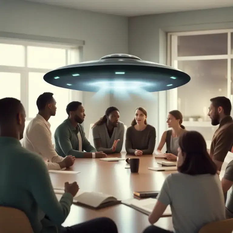 Visual representation of "existence" - Something that exists.