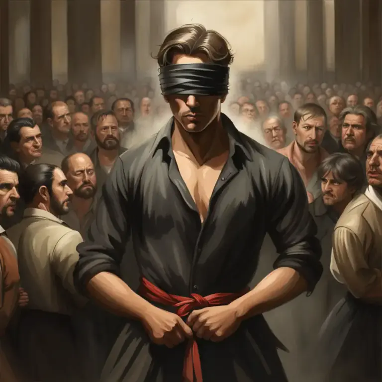 Visual representation of "martyr" - To kill someone because of their beliefs