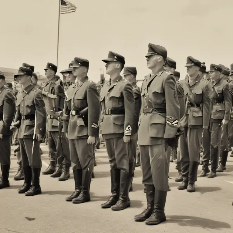 Visual representation of "mark time" - In marching, to march on the spot without moving forward