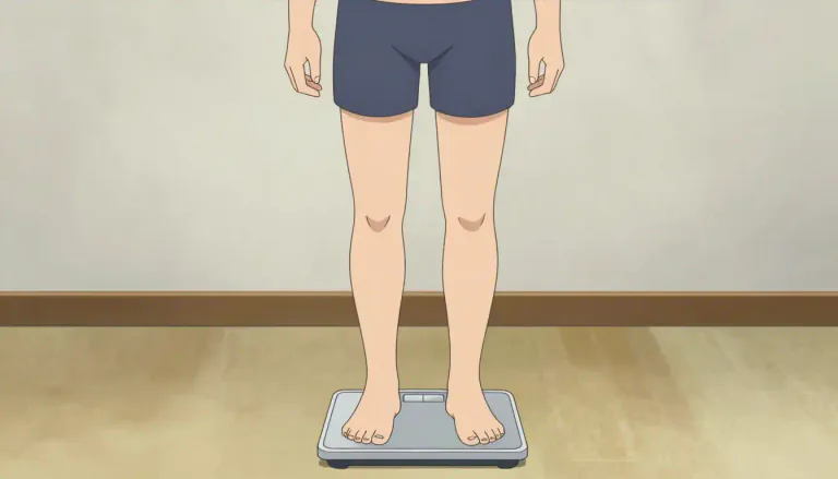 Visual representation of "bodyweight" - The weight of a person's body, often considered in the context of fitness or health.