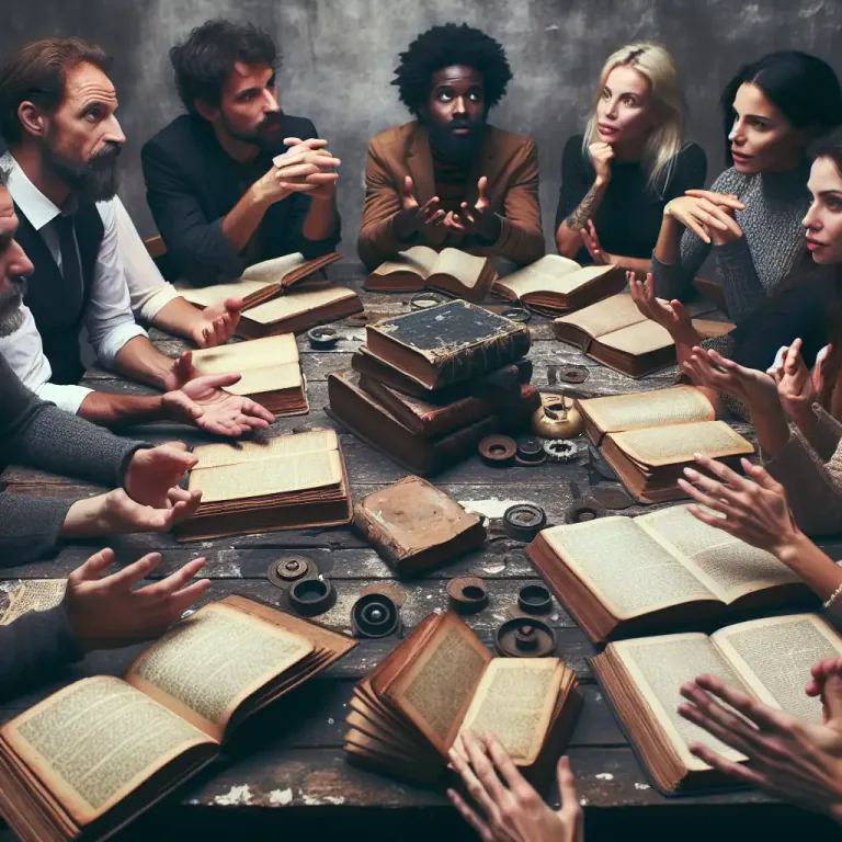 Visual representation of "talmudic" - Complicated and thorough, in particular with reference to interpretation or argumentation.