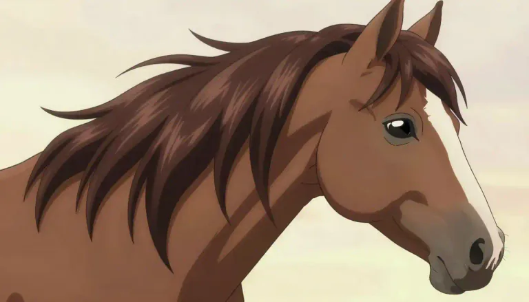 Visual representation of "mane" - The long hair growing on the back of a horse's neck or the neck of similar animals.