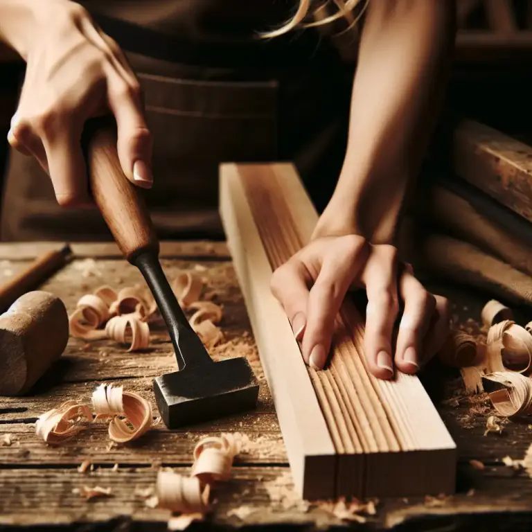Visual representation of "grooved" - To create a groove or grooves in something