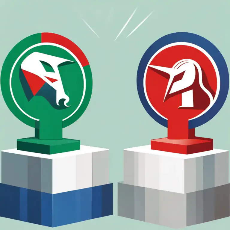 Visual representation of "party political" - Related to or impacting the interests of a political party