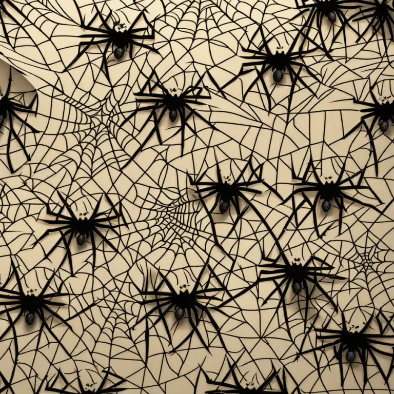 Visual representation of "spider" - Something that is spider-like in shape or pattern
