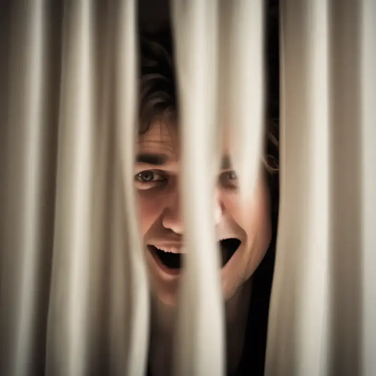 Visual representation of "cover yourself up" - To hide one's true self or feelings.