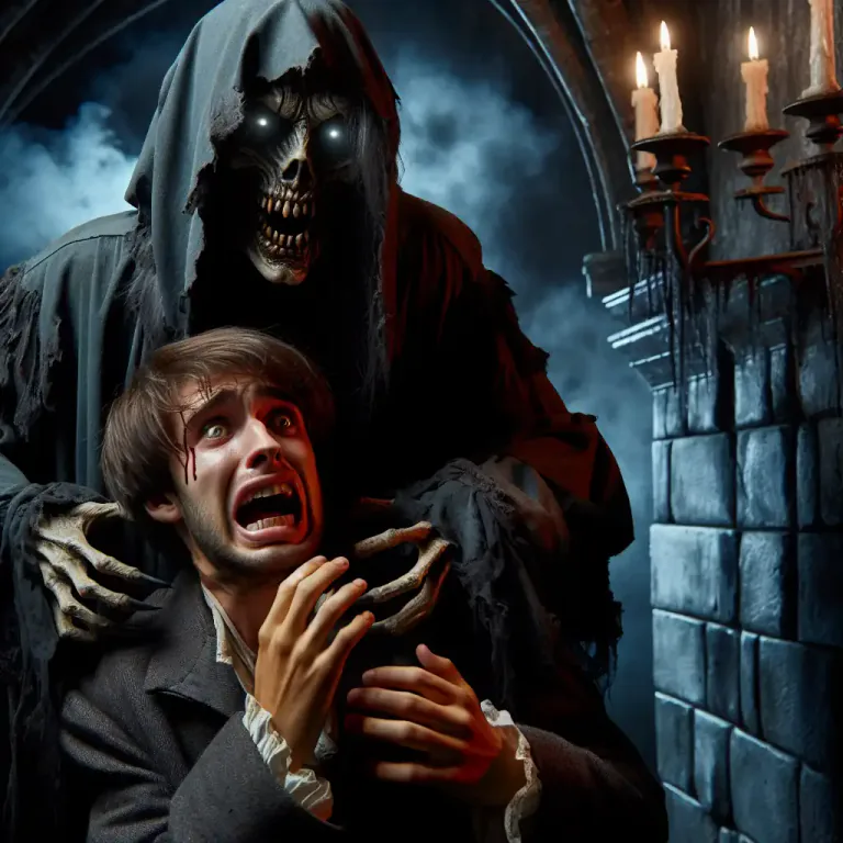 Visual representation of "vampirism" - The desire or obsession to drink blood, often linked to certain psychological conditions.