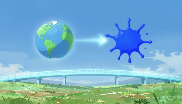 Visual representation of "copula" - A word that links the subject of a sentence to the subject complement.