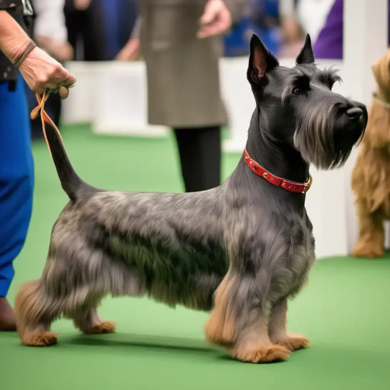 Visual representation of "terrier" - In the sport of dog showing, a category that includes different types of terrier dogs.