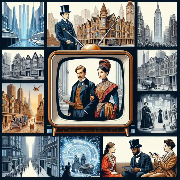 Visual representation of "anthology" - A television or radio series that presents a different story and a different set of characters in each episode or season.