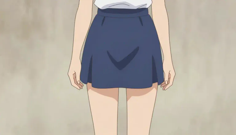 Visual representation of "skort" - A skort is a type of clothing that combines a skirt and shorts, providing the appearance of a skirt with the comfort of shorts.