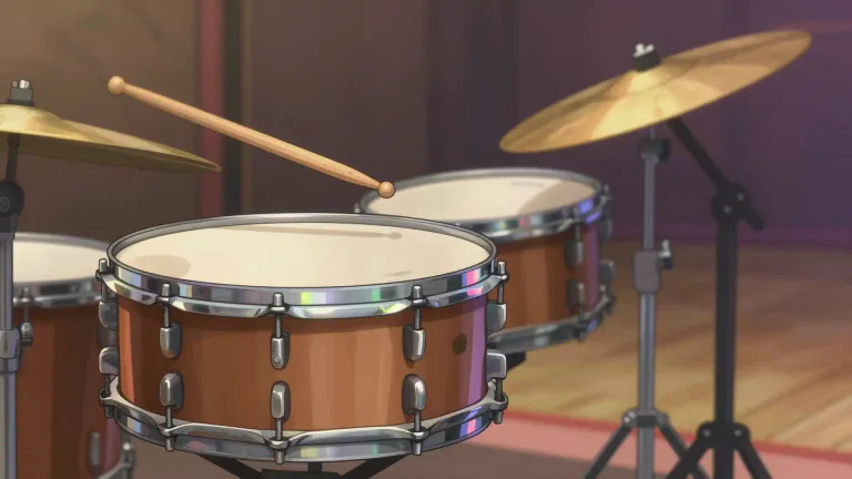 Visual representation of "snare" - A part of a drum