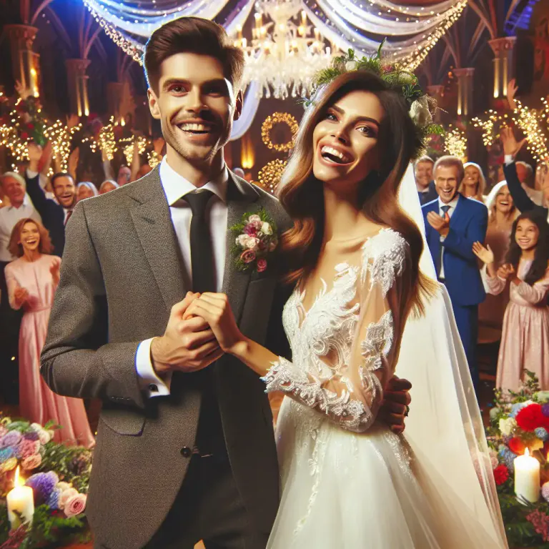 Visual representation of "espousal" - The act of committing oneself to marry someone.
