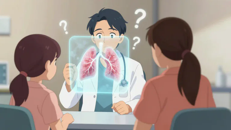 Visual representation of "idiopathic" - A term used to describe a disease or condition that arises spontaneously or for which the cause is unknown.