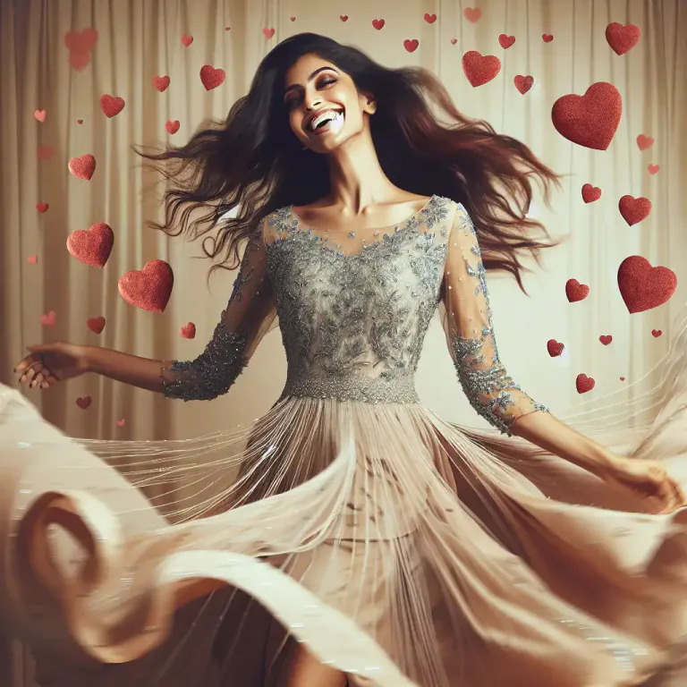 Visual representation of "darling" - Very liked or loved.