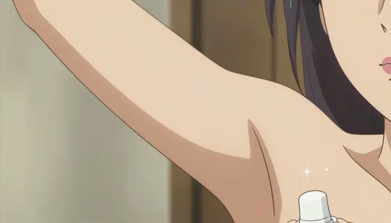 Visual representation of "axilla" - The area that is often referenced in discussions about body odor and hygiene.