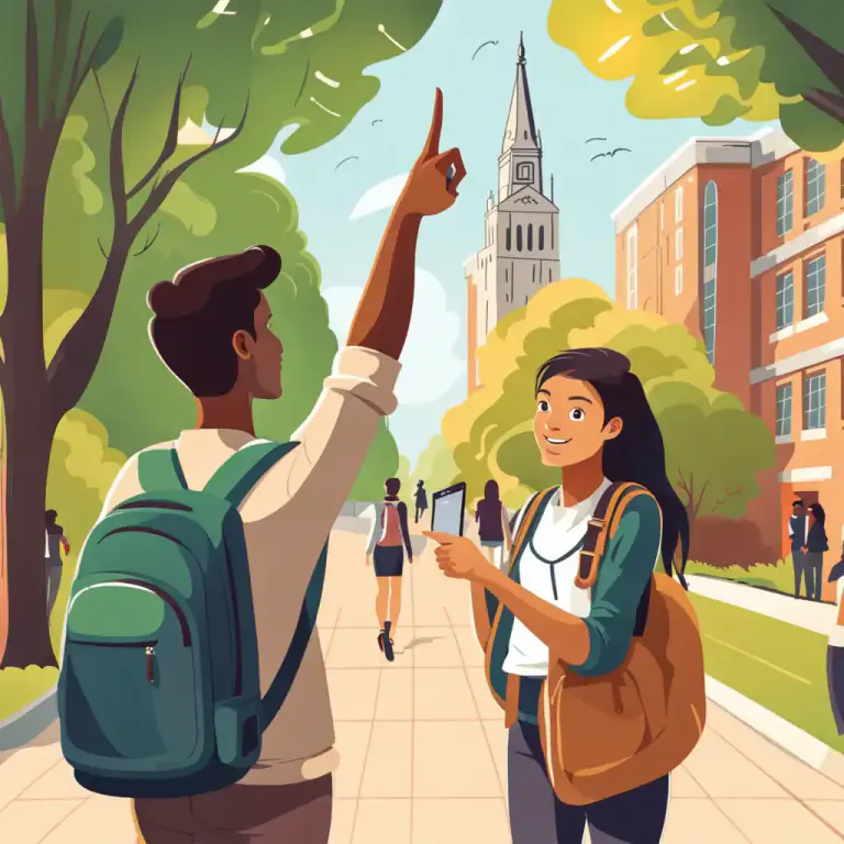 Visual representation of "settle in" - To make someone feel comfortable in a new environment