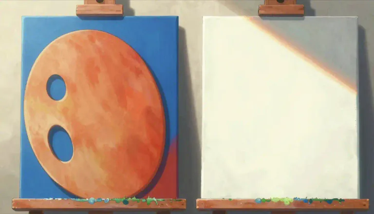 Visual representation of "lightfastness" - The quality of a pigment or dye to resist fading when exposed to light.