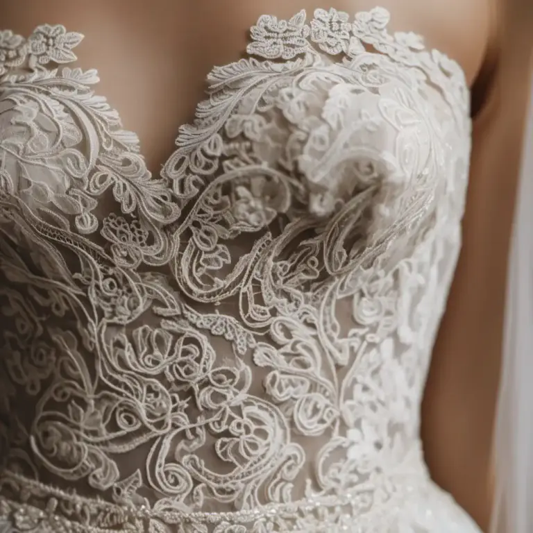 Visual representation of "corsage" - The body or waist of a dress