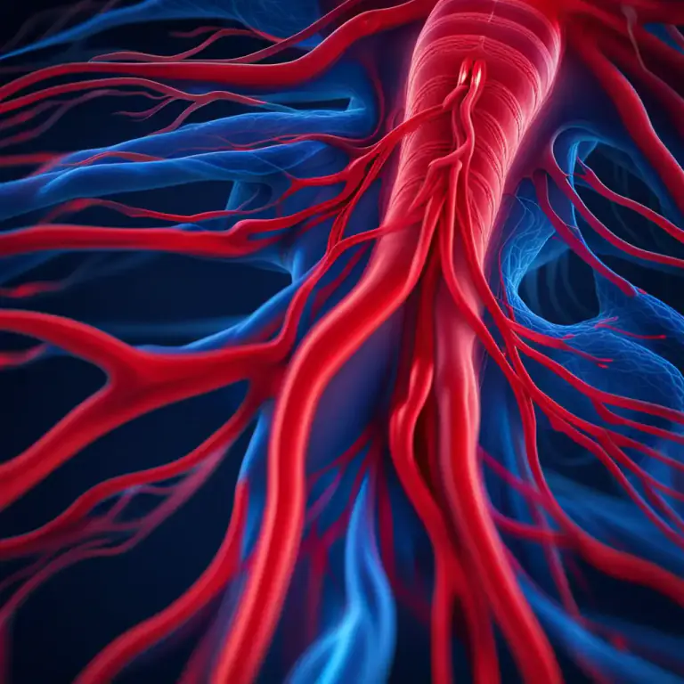 Visual representation of "vessel" - A tube in which a body fluid circulates.